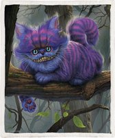 Cheshire Cat Fleece Deken 150*200cm Cheshire