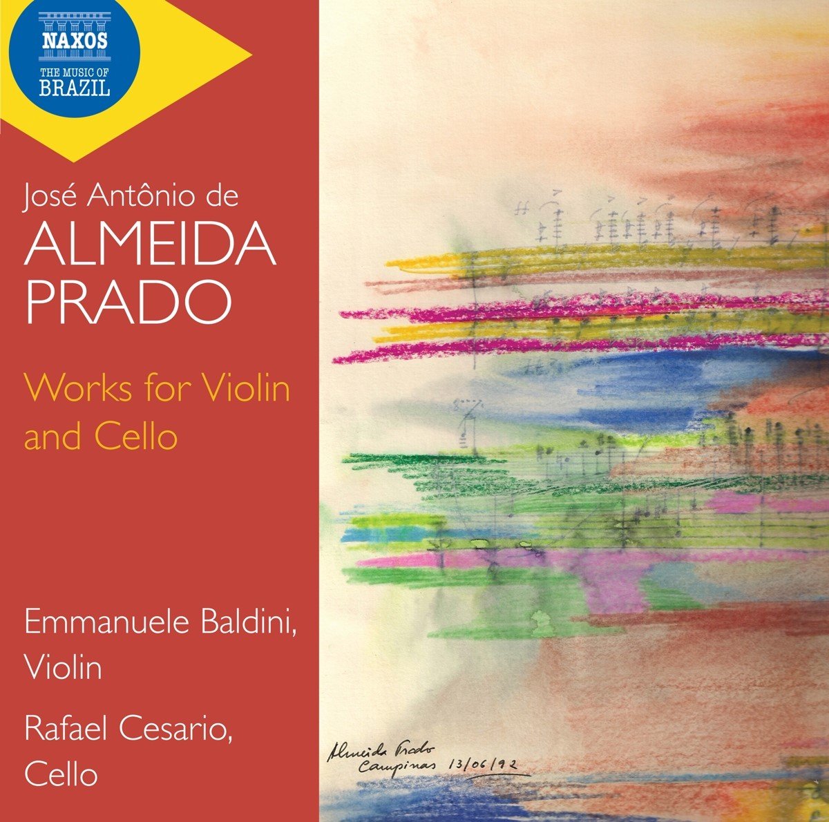 Emmanuele Baldini, Rafael Cesário - Prado: Works For Violin And Cello (CD)