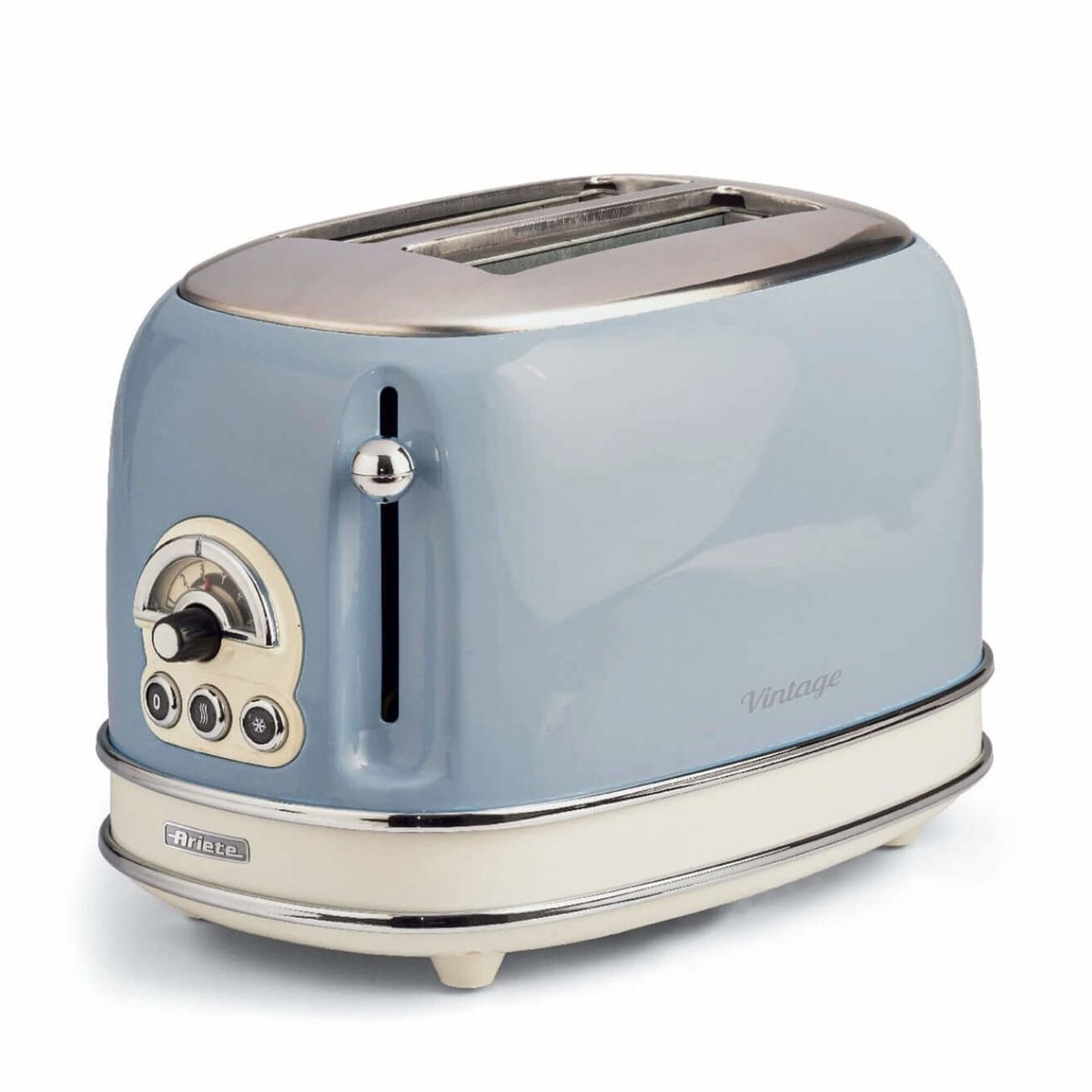 Ariete Vintage Broodrooster - Met Tostiklemmen - Blauw