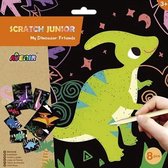 Avenir Scratch Art Junior My Dinosaur Friends 3+