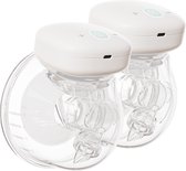 Youha The INs - Ensemble de tire-lait double - tire-lait portable - tire-lait sans fil - sans BPA - pompage mains libres