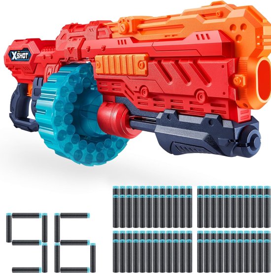 Speelgoed pistool - Gemotoriseerde Rage Fire Blaster - Inclusief - 96 Darts - Speelgoed 8 jaar