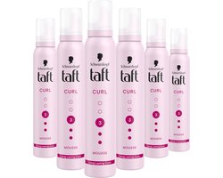 Taft Styling Mousse Curl - 6 x 200 ml