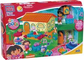Mega Bloks Nickelodeon Jr Dora The Explorer - 48 delig - Buildable House - #3026 - Zeer zeldzaam - Collector's item