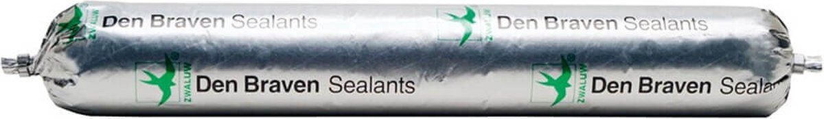 Zwaluw Silicone NO siliconenkit - 600 ml worst - grijs - neutraal voor sanitair en beglazing