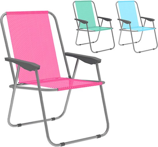 Folding Chair Marbueno Blue 90 x 108 x 66 cm