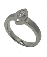 Ring - wit goud - 18 karaat - diamant - Verlinden juwelier