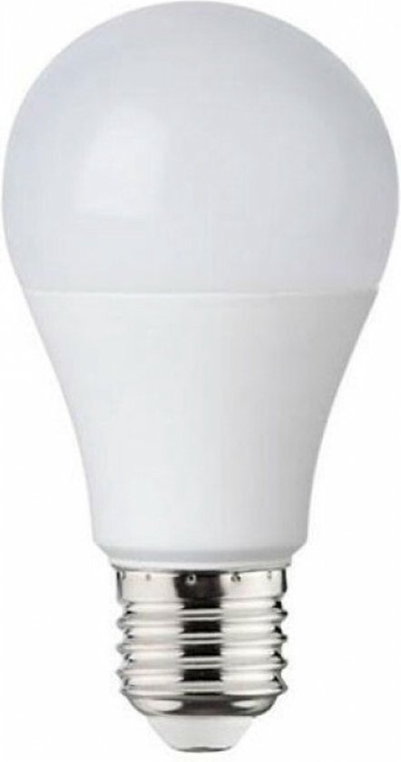 5 x LED Lamp - E27 Fitting - 9W - Helder/Koud Wit 6400K