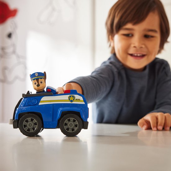 PAW Patrol - Chase's Patrol Cruiser - speelgoedauto met speelfiguur