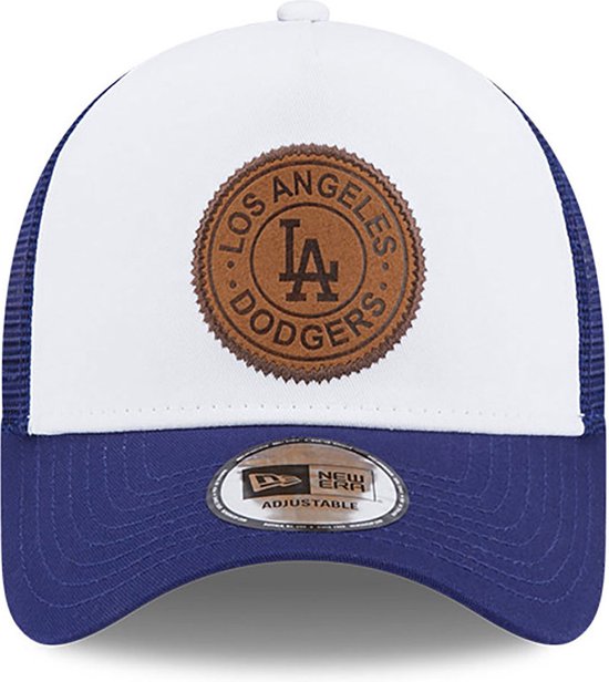 LA Dodgers Team Script Blue Trucker Cap