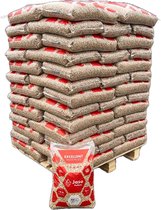 Jaso Excellent Pellets | ENplus A1 houtpellets | 5 pallets – totaal 4875 kg (325 zakken x 15 kg) | 100% Naaldhout