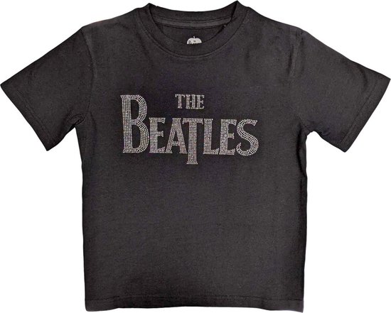 The Beatles - Drop T Kinder T-shirt - Kids tm 10 jaar - Zwart