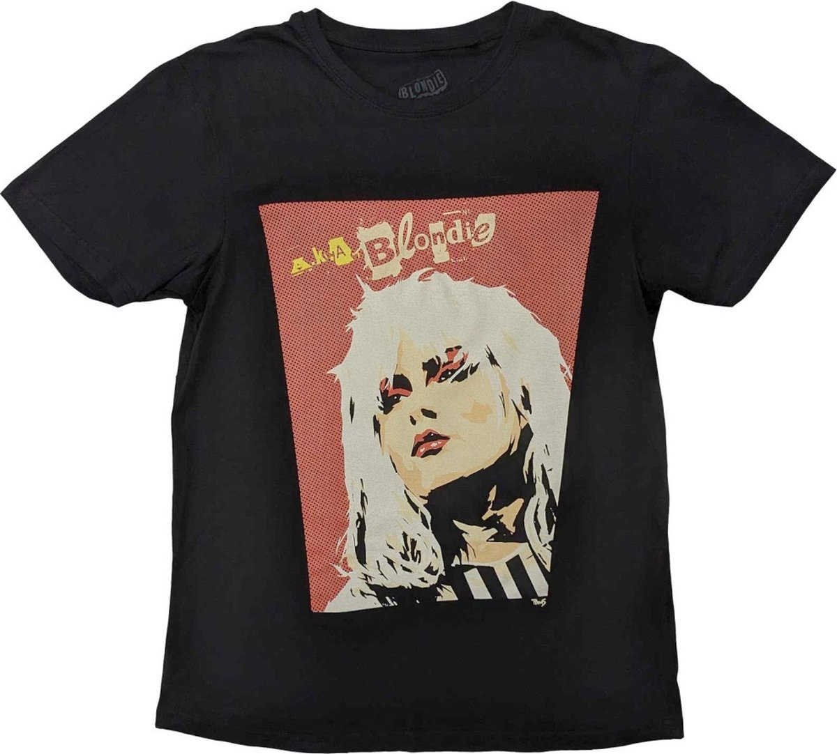 Blondie - AKA Pop Art Heren T-shirt - L - Zwart