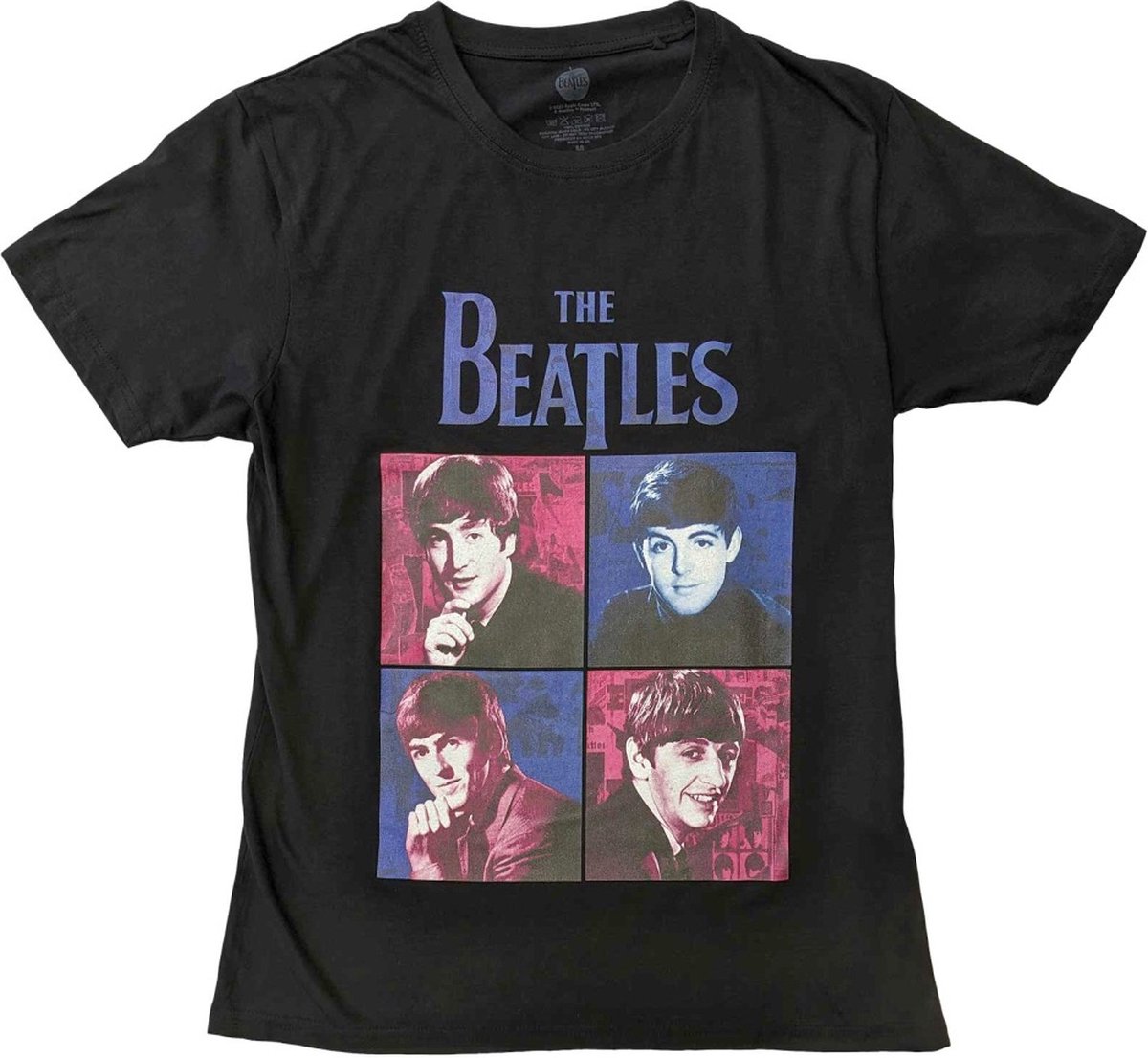 The Beatles - Portraits Heren T-shirt - XL - Zwart