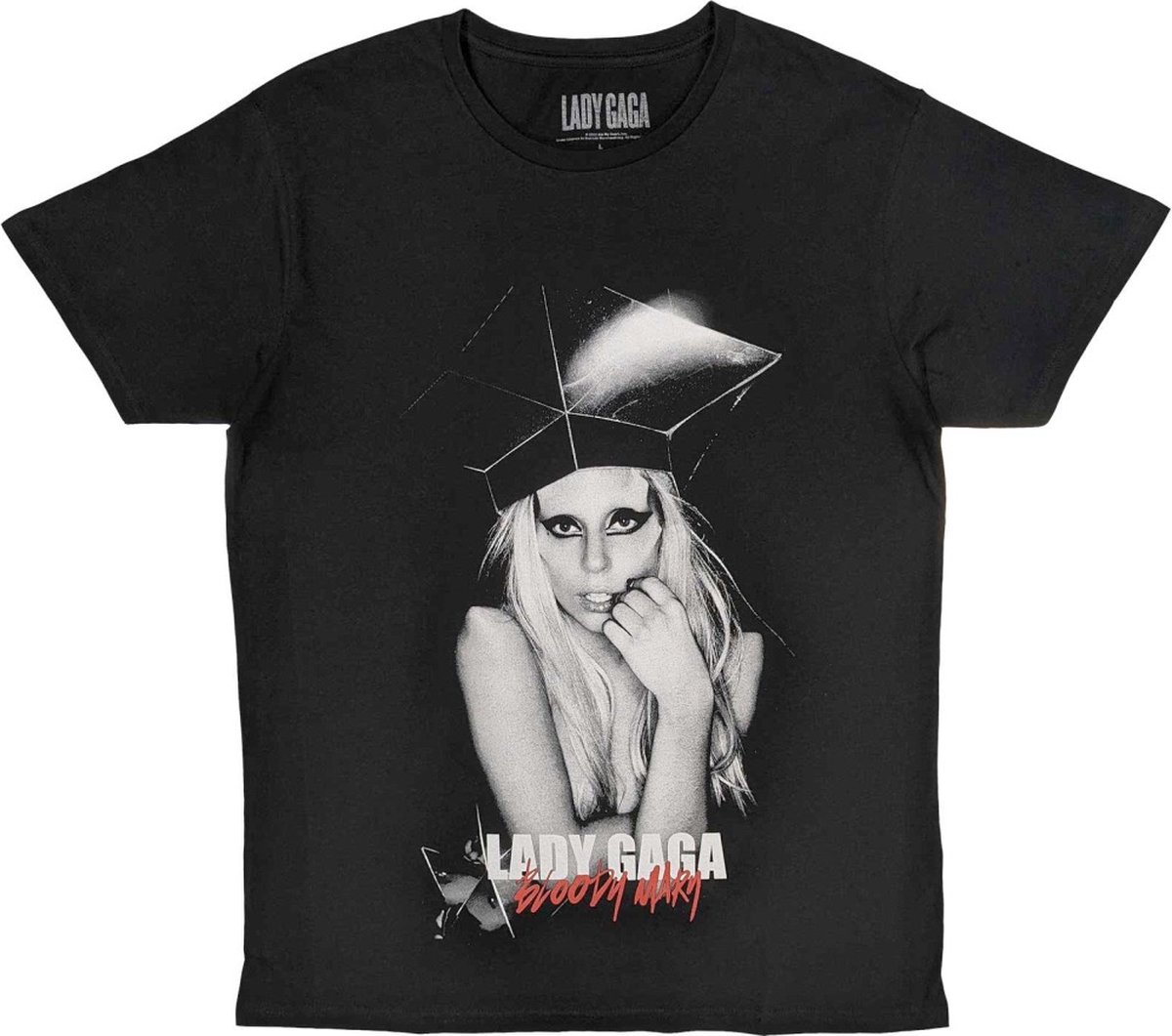Lady Gaga - Bloody Mary Heren T-shirt - 2XL - Zwart