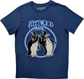 Fleetwood Mac - Penguins Heren T-shirt - S - Blauw