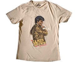 James Brown - Mr Dynamite Heren T-shirt - M - Bruin