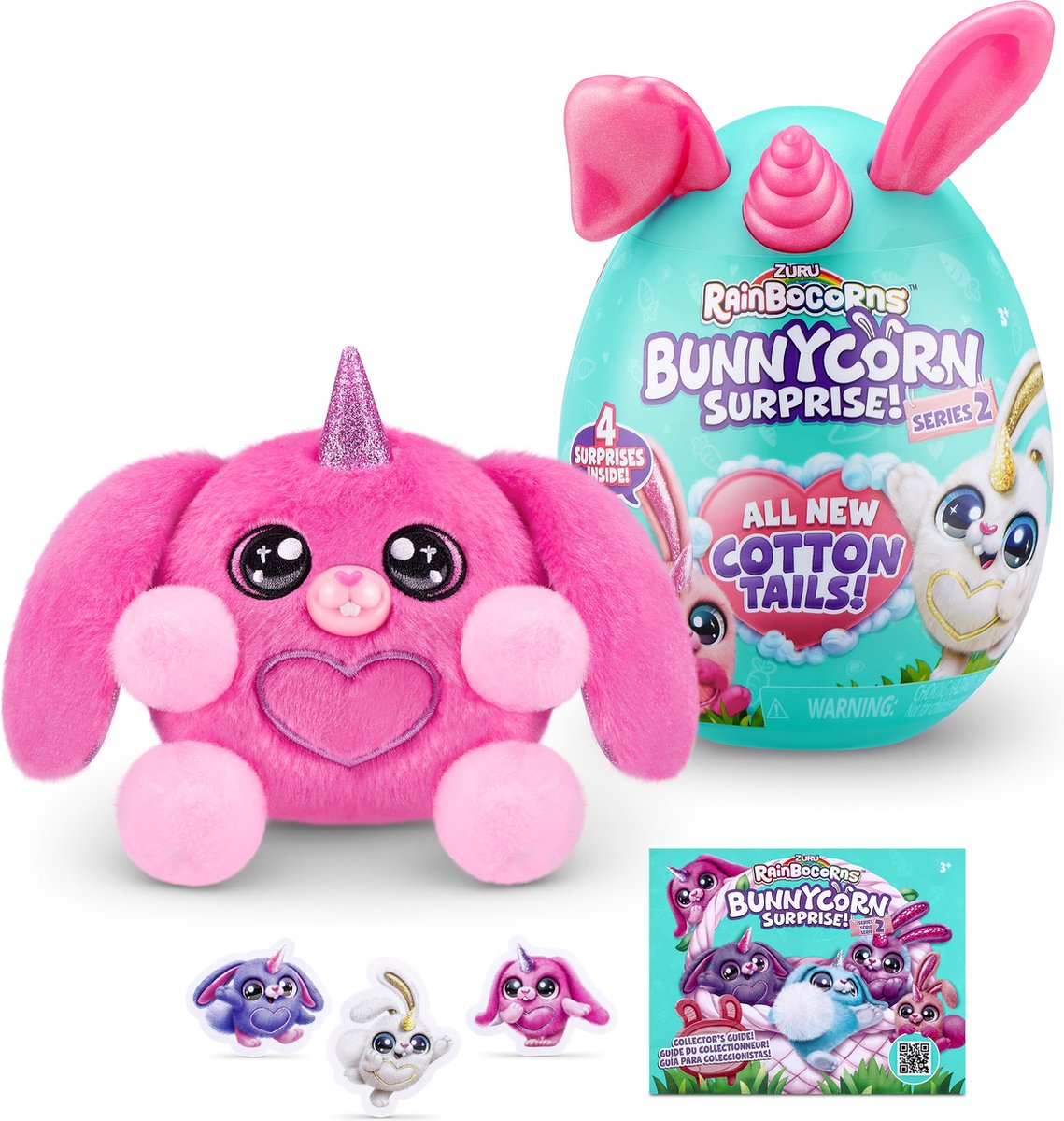 ZURU - Rainbocorns - Bunnycorn Surprise serie 2 - 18cm - Flopsy