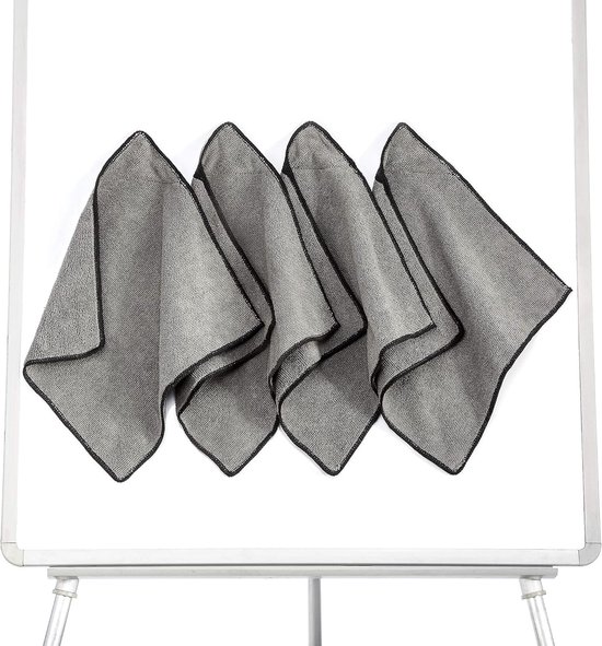 12 Gommes Magnétiques Pour Tableau Blanc - Multicolores 5x5cm