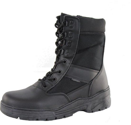 Fostex Sniper Boots - Side-Zip - zwart