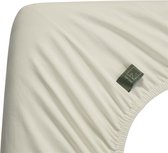 Beddinghouse Dutch Design Jersey Stretch Hoeslaken Off-white-1-persoons (90x200/220 cm)