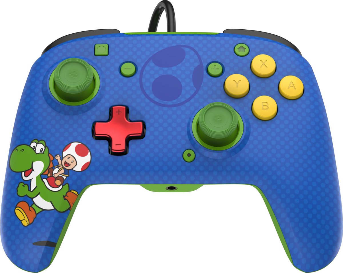 PDP Rematch - Bedrade Nintendo Switch Controller - Mario + Yoshi