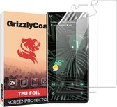 GrizzlyCoat - Screenprotector geschikt voor Google Pixel 6 Pro Hydrogel TPU | GrizzlyCoat Screenprotector - Case Friendly + Installatie Frame (2-Pack)