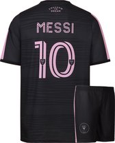 Miami Voetbaltenue Messi - Messi Tenue Uit - 2023-2024 - Voetbaltenue Kinderen - Shirt en Broekje - Jongens en Meisjes - Volwassenen - Heren en Dames-152