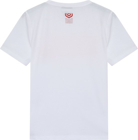 Nederlands Elftal T-Shirt Kinderen - Wit - Maat 140 - EK 2024 - KNVB - Holland T-Shirt Kids