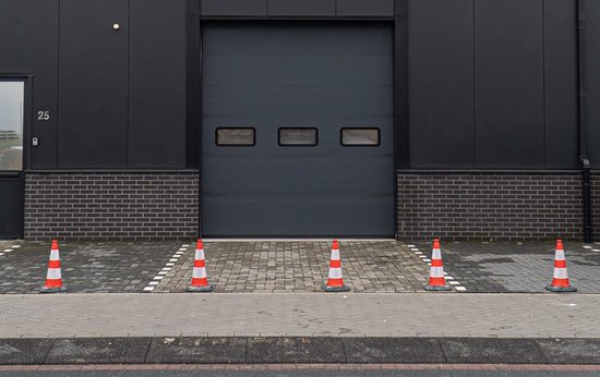10 pièces - Cône de signalisation 50cm - socle lesté - Haute qualité - Pion réfléchissant