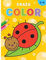 Kleurboek deltas crazy color 3-4 jaar | 1 stuk | 3 stuks