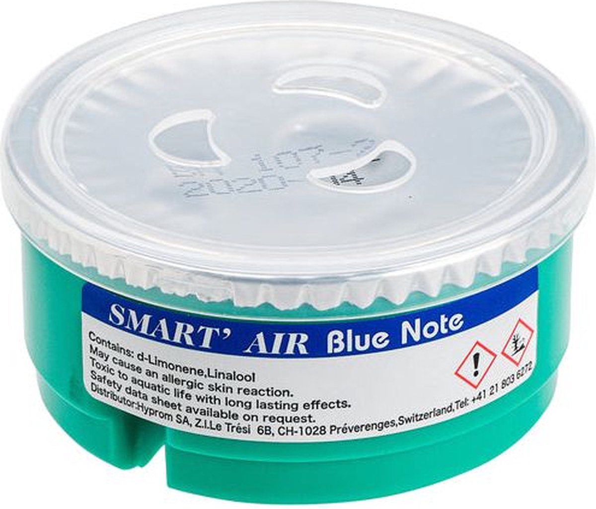 Luchtverfrisser cleaninq blue note gel | Flacon a 1 stuk | 10 stuks