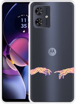 Cazy Hoesje geschikt voor Motorola Moto G54 5G De Schepping 2.0