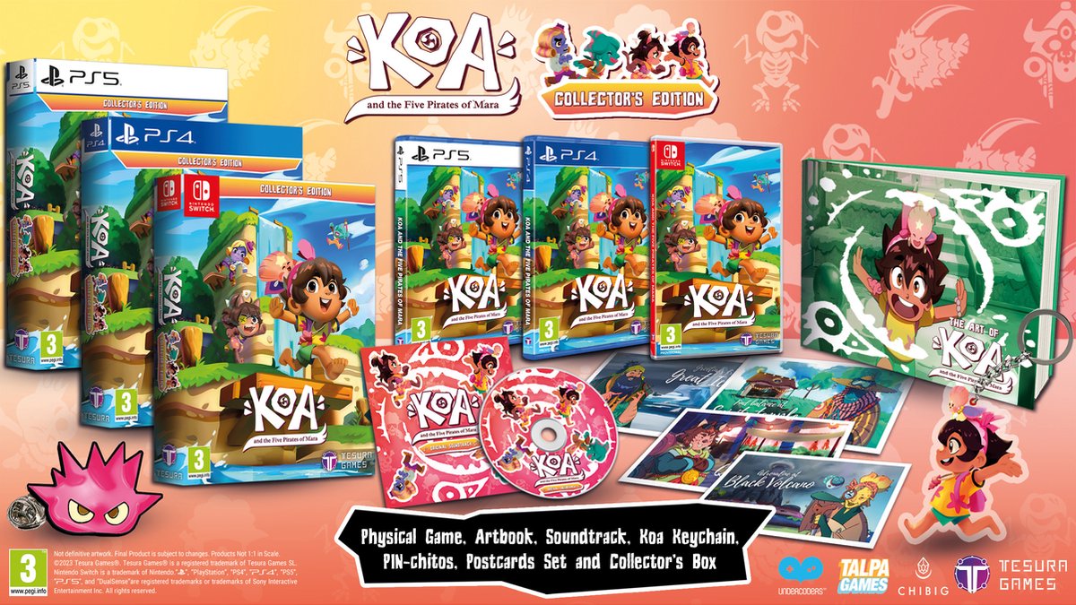Koa and the Five Pirates of Mara - Collector's Edition
