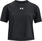 Under Armour UA CROP SPORTSTYLE LOGO SS Meisjes Sportshirt - Maat YSM