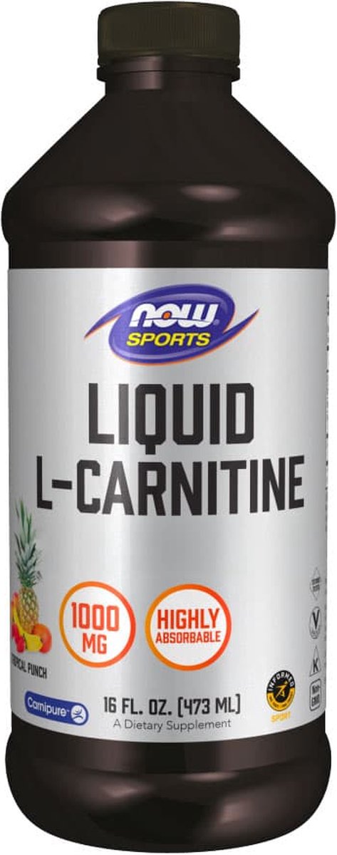 Goedkoopste Liquid L-Carnitine 1000mg 473ml Tropical
