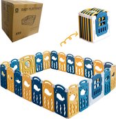 K IKIDO Baby Kinderbox - Baby Speelbox - Babypark - Babybox - Grondbox - Kruipbox - voor peuter en baby - Baby boxcombinatie - Baby-peuter - Veiligheidshek - 180 * 210 cm