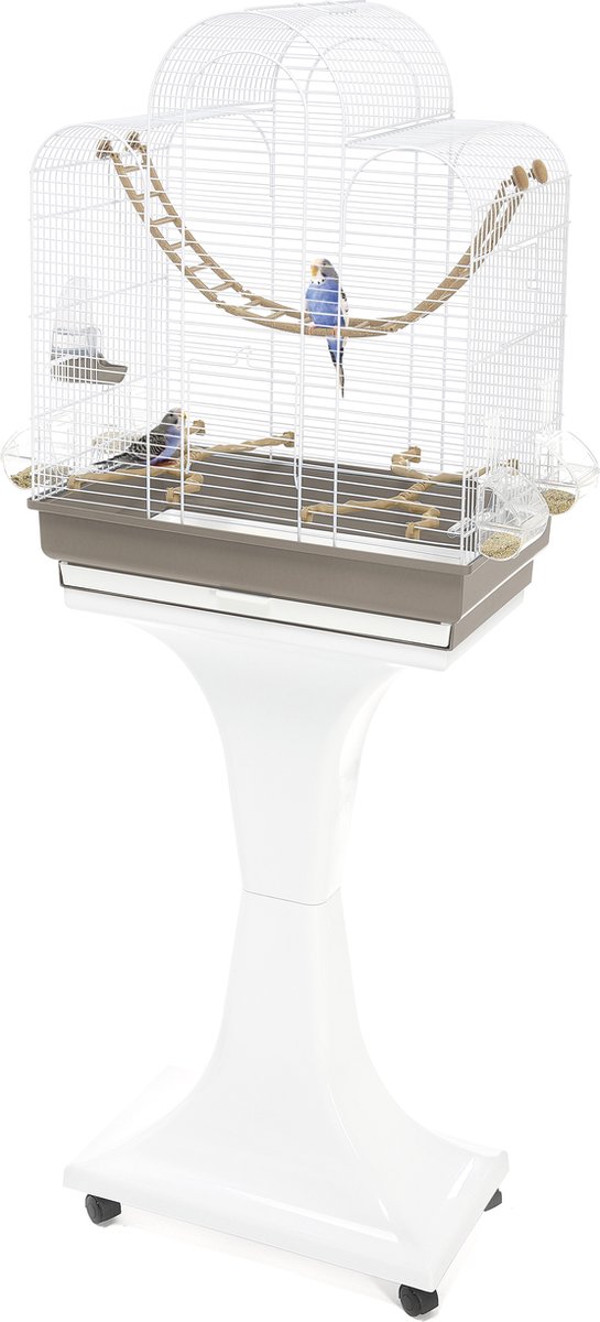 Cage à oiseaux avec pied 68 cm