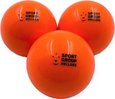 Hockeybal Plain Oranje - Set van 12 stuks - Sport Group Holland