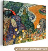 Canvas Schilderij Herinnering aan de tuin van Etten - Vincent van Gogh - 120x90 cm - Wanddecoratie