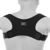 Bracefox® Houding Corrector | Rugbrace | Postuur corrector | Rug Corrector | Voorkomt een Bolle Rug | Elastisch & Ademend | One-Size Verstelbaar | Heren & Dames