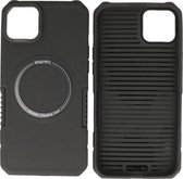 iPhone 15 Plus MagSafe Hoesje - Shockproof Back Cover - Zwart