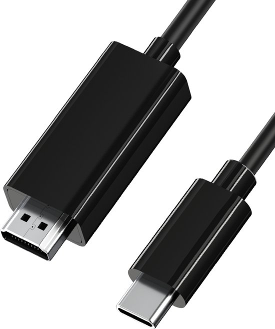 Câble USB C vers HDMI - 1,8 mètre - 4K 60hz - Qualité Premium | bol