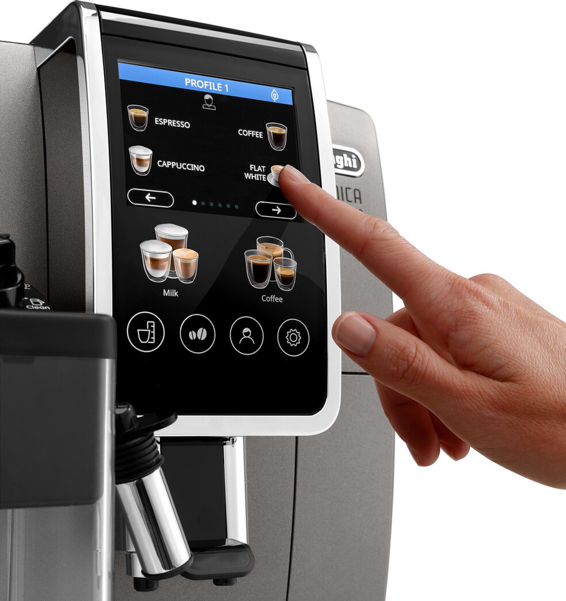 De’Longhi Dinamica Plus ECAM380.95.TB – Volautomatische Espressomachine — afbeelding 4