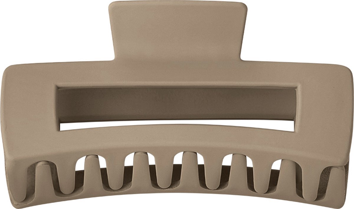 yehwang - haarklem rechthoek - camel plastic
