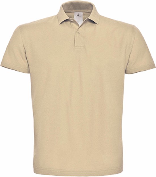 Polo unisexe 'ID.001' Couleur sable marque B&C Collection taille 4XL