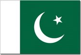 Vlag Pakistan 90 x 150 cm feestartikelen - Pakistan landen thema supporter/fan decoratie artikelen