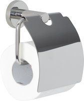 Ced'or RVS-304 toiletrolhouder met klep Chroom
