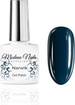 Modena Nails Gellak Autumn/Winter - Narwik 7,3ml. - Donkerblauw - Glanzend - Gel nagellak