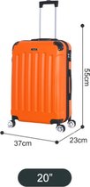 Koffer Traveleo Babij ABS01 Oranje handbagage maat S